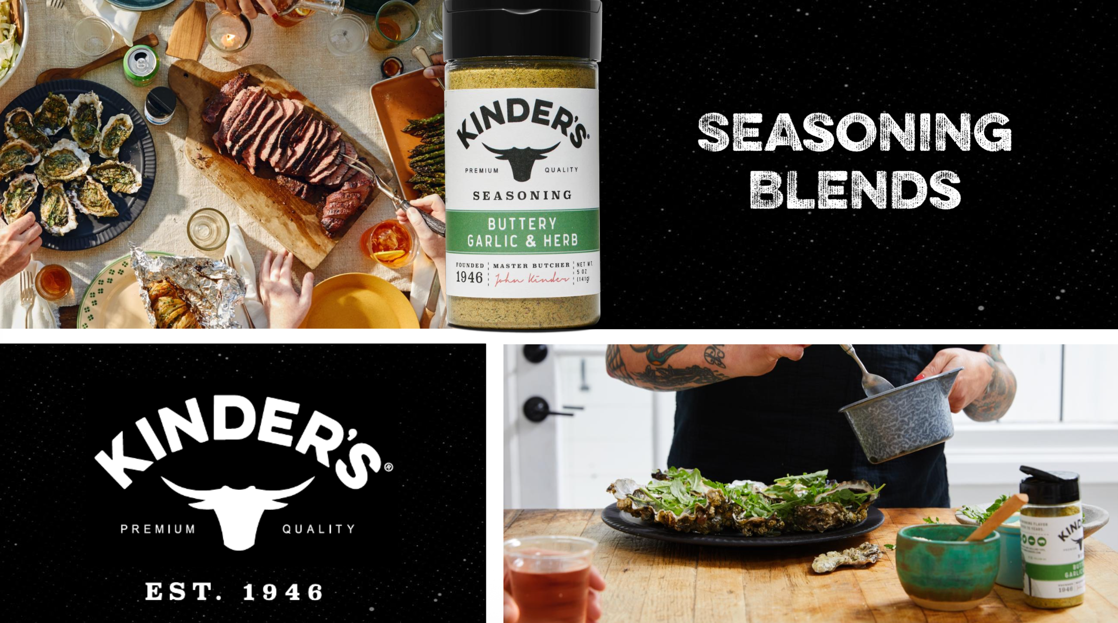 Kinder's Seasoning Blends