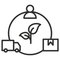 supply chain icon 200 px