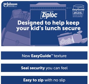 ziploc easy glide