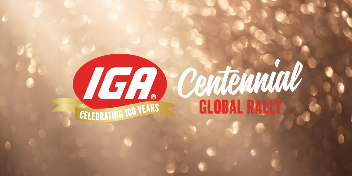 IGA Celebrating 100 Years logo | Centennial Global Rally