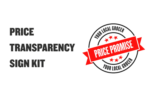 Price Transparency Sign Kit