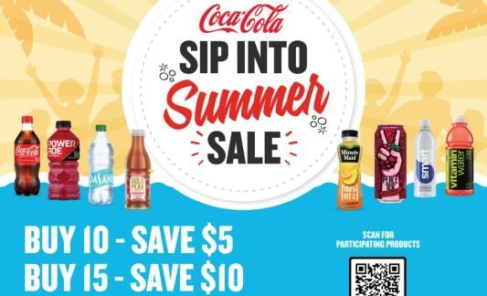 coca cola summer sale graphic